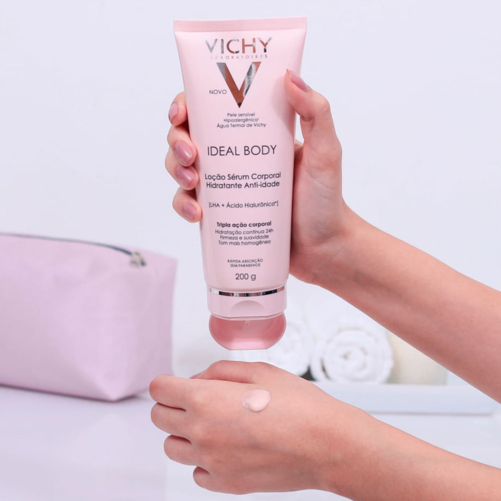 Loção Hidratante Corporal Vichy Ideal Body 200 g