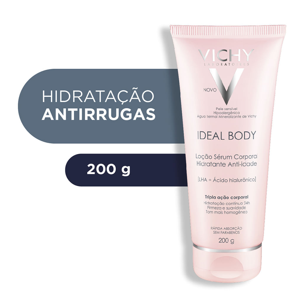 Loção Hidratante Corporal Vichy Ideal Body 200 g