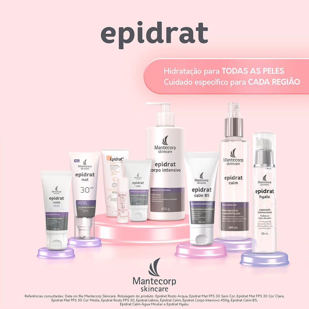 Hidratante Labial Mantecorp Epidrat FPS 30 5,5 g