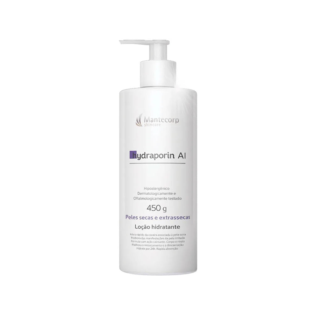 Loção Corporal Hidratante Mantecorp Hydraporin AI 450 g