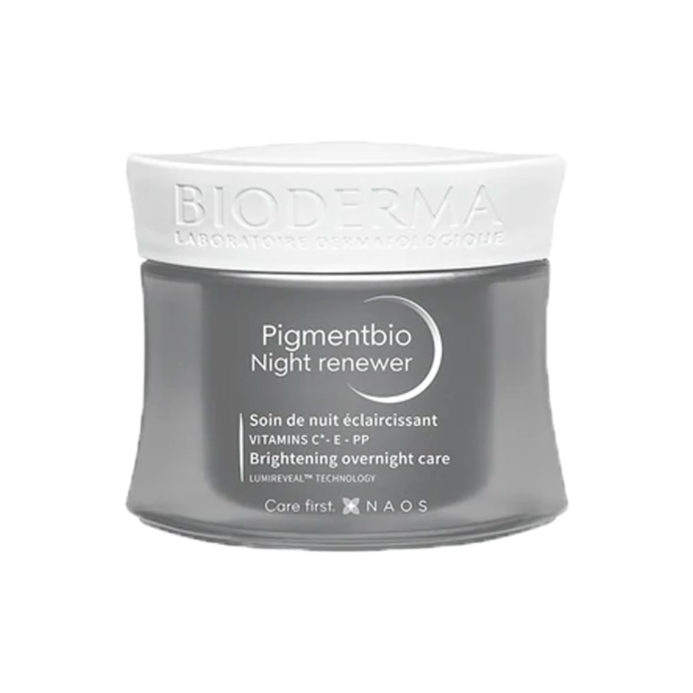 Creme Clareador Facial Noturno Bioderma Pigmentbio Night Renewer 50 ml