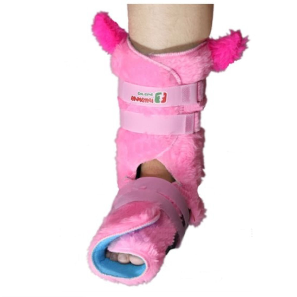 Bota Imobilizadora Infantil Monstro Rosa Dilepé