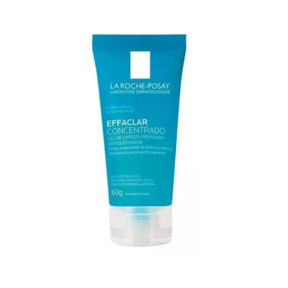Gel Concentrado Effaclar Dia/Noite Para Pele Oleosa De 60ml La Roche-Posay