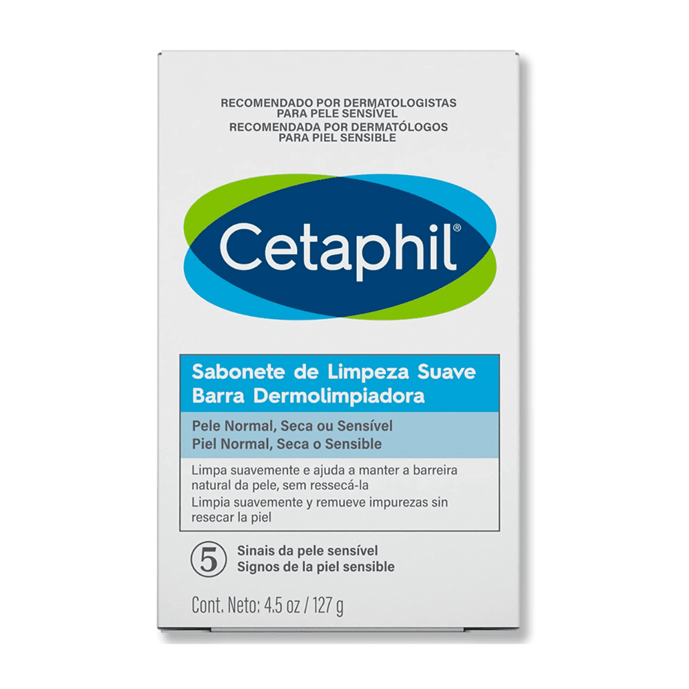 Galderma Cetaphil Sabonete em Barra Limpeza Suave 127g