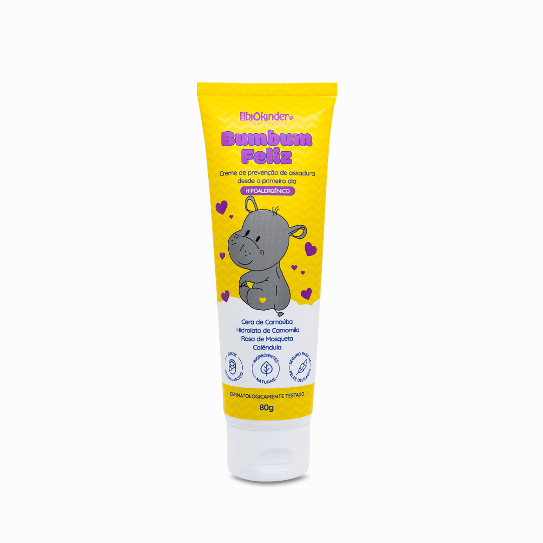 Creme Prevenção de Assaduras Biokinder Bumbum Feliz 80g