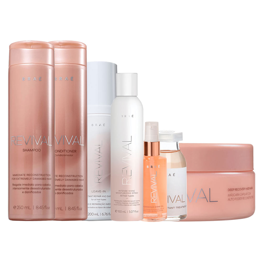 Kit Braé  Revival 7 Produtos