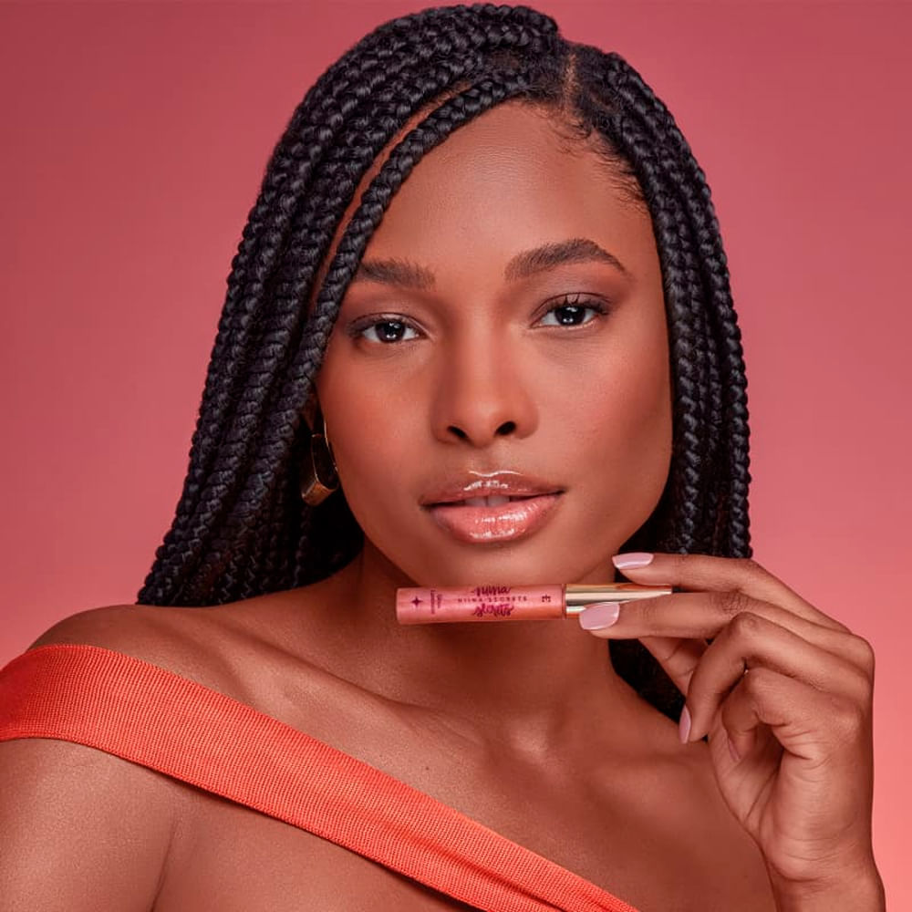 Gloss Labial Líquido Eudora Niina Secrets Luminous Bronze 5,2ml