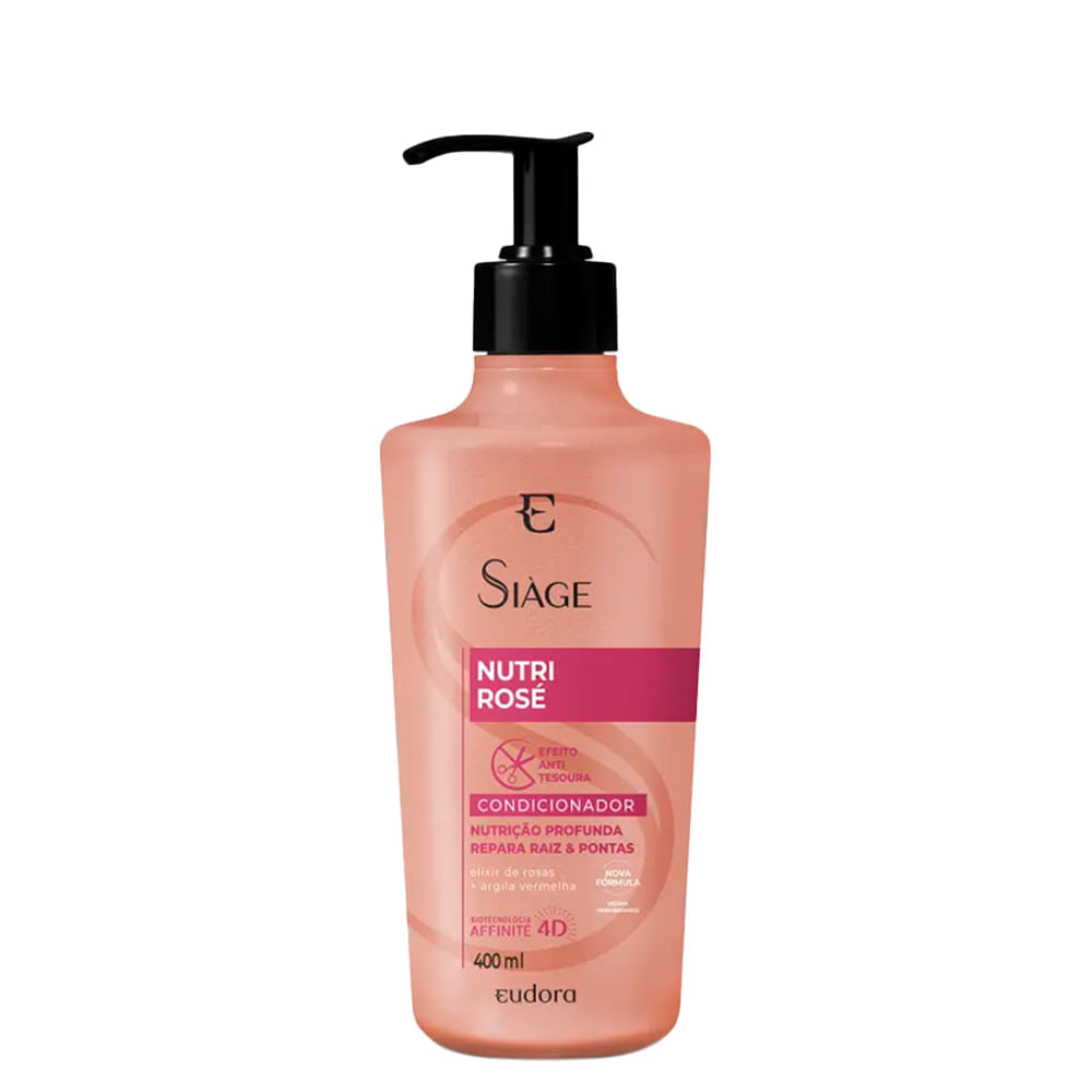 Condicionador Eudora Siàge Nutri Rose 400ml