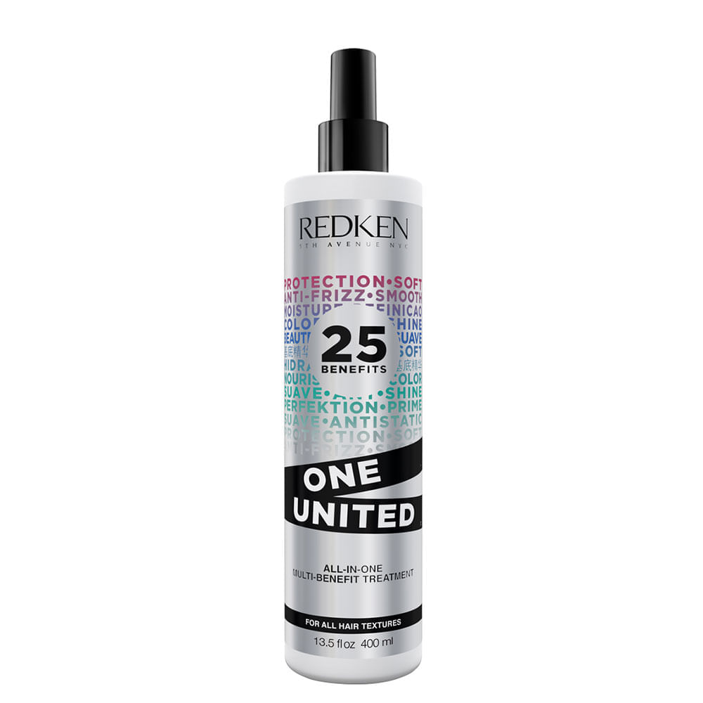 Leave-In Spray One United Protetor Térmico Antifrizz Redken 400ml