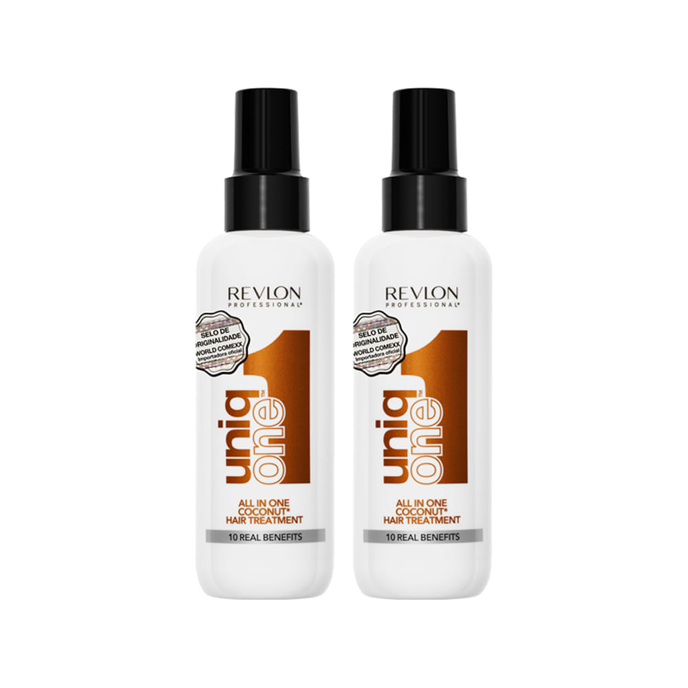 Kit Revlon Professional Uniq One Coconut Hair Tratament - Leave-in 150 Ml 2 Unidades