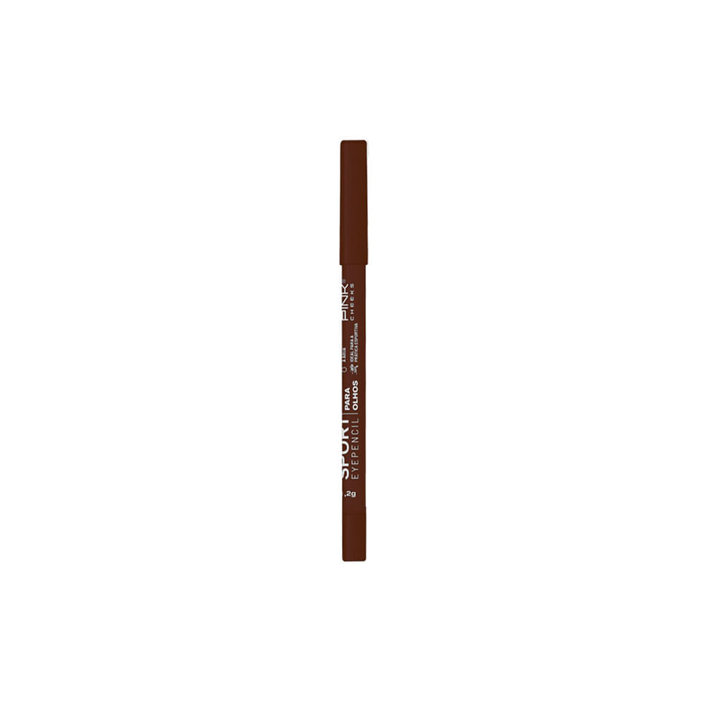 Lápis De Olho À Prova D'água E Suor Pink Cheeks Sport Eyepencil Marrom 1,2 G