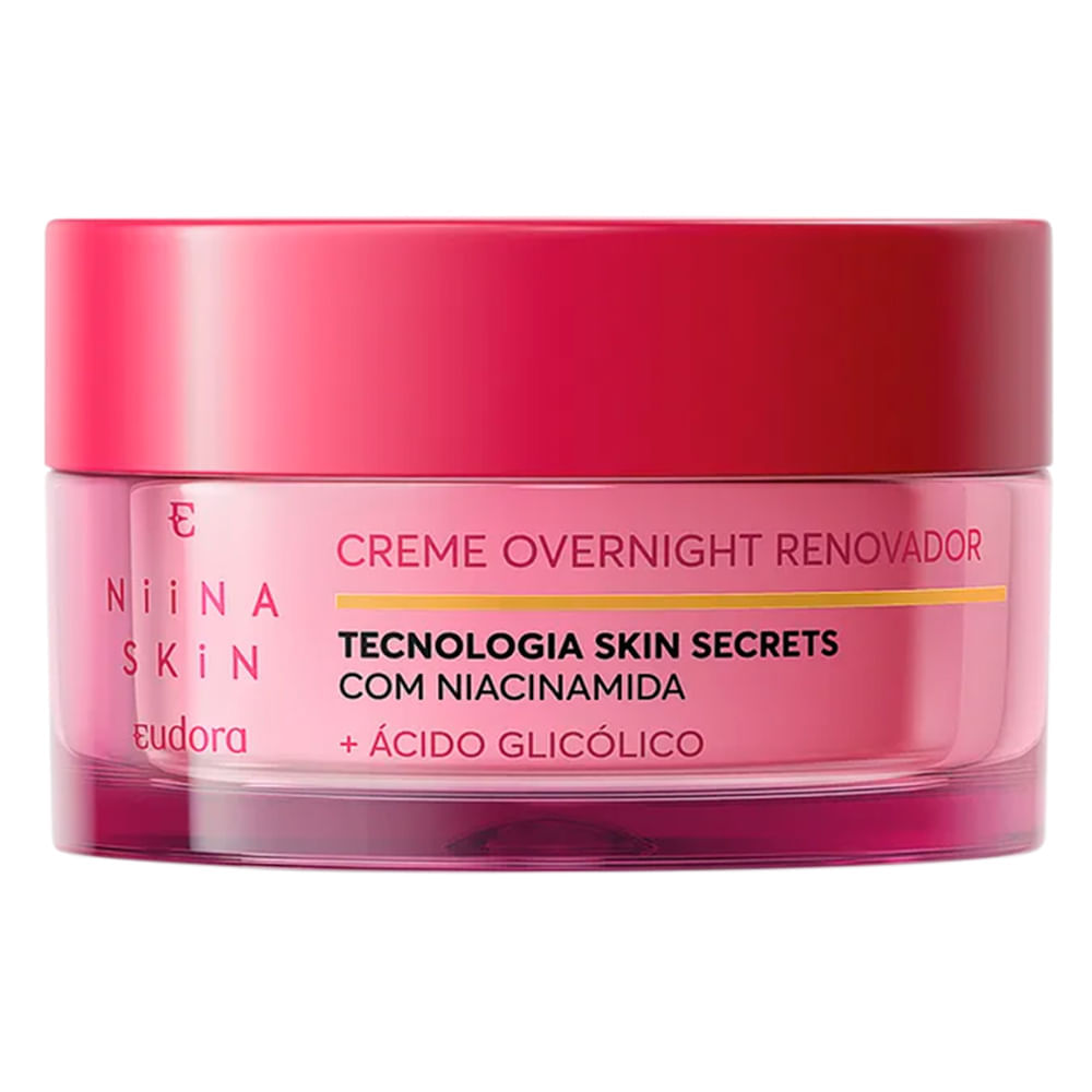 Creme Hidratante Facial Eudora Niina Secrets Niina Skin Overnight 45 G