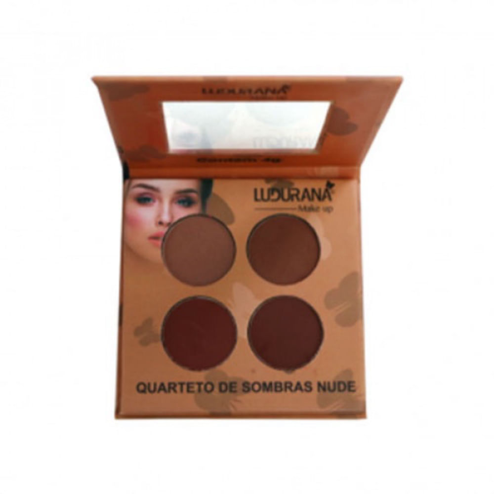 Quarteto De Sombras Ludurana Nude Matte