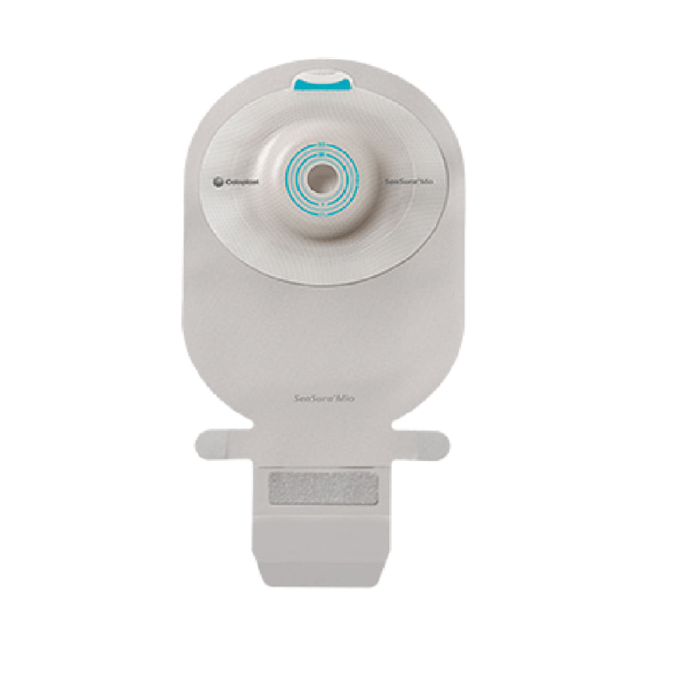 Bolsa Ostomia Drenável Sensura Mio Convex Coloplast 10-43mm Cinza Maxi 10 Unidades