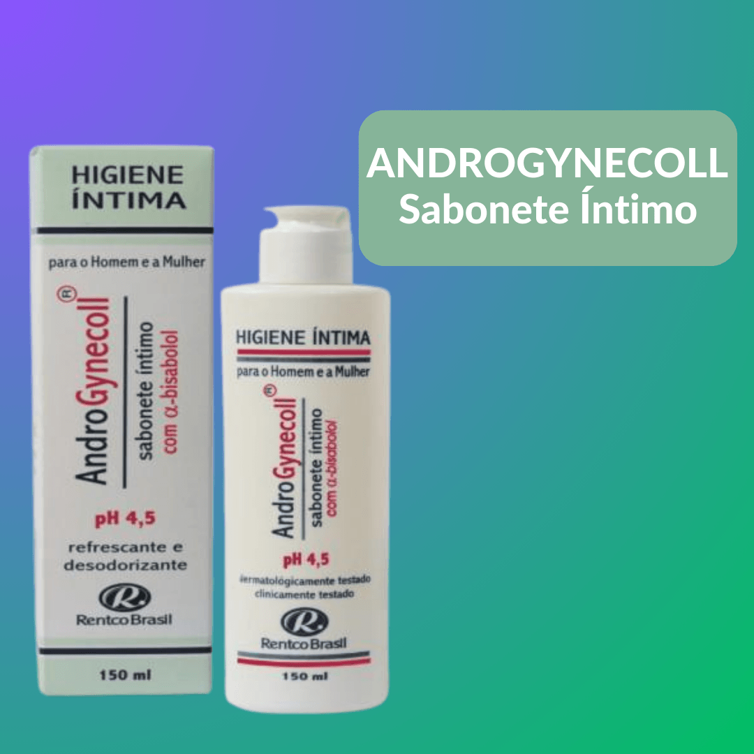 Sabonete Íntimo Androgynecoll Rentco do Brasil 150ml