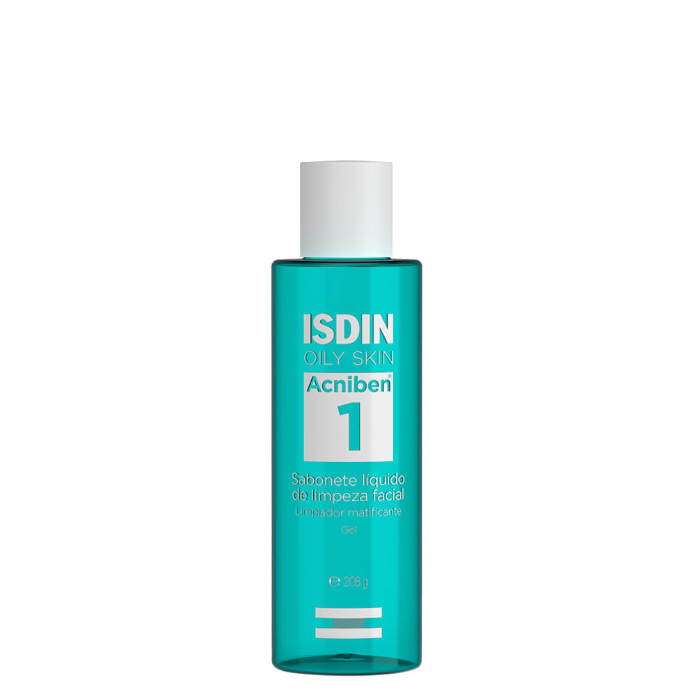 Gel de Limpeza Facial Isdin Oily Skin Acniben 208g
