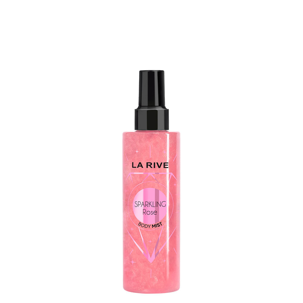 Body Splash Feminino La Rive Sparkling Rose Body Mist 200ml