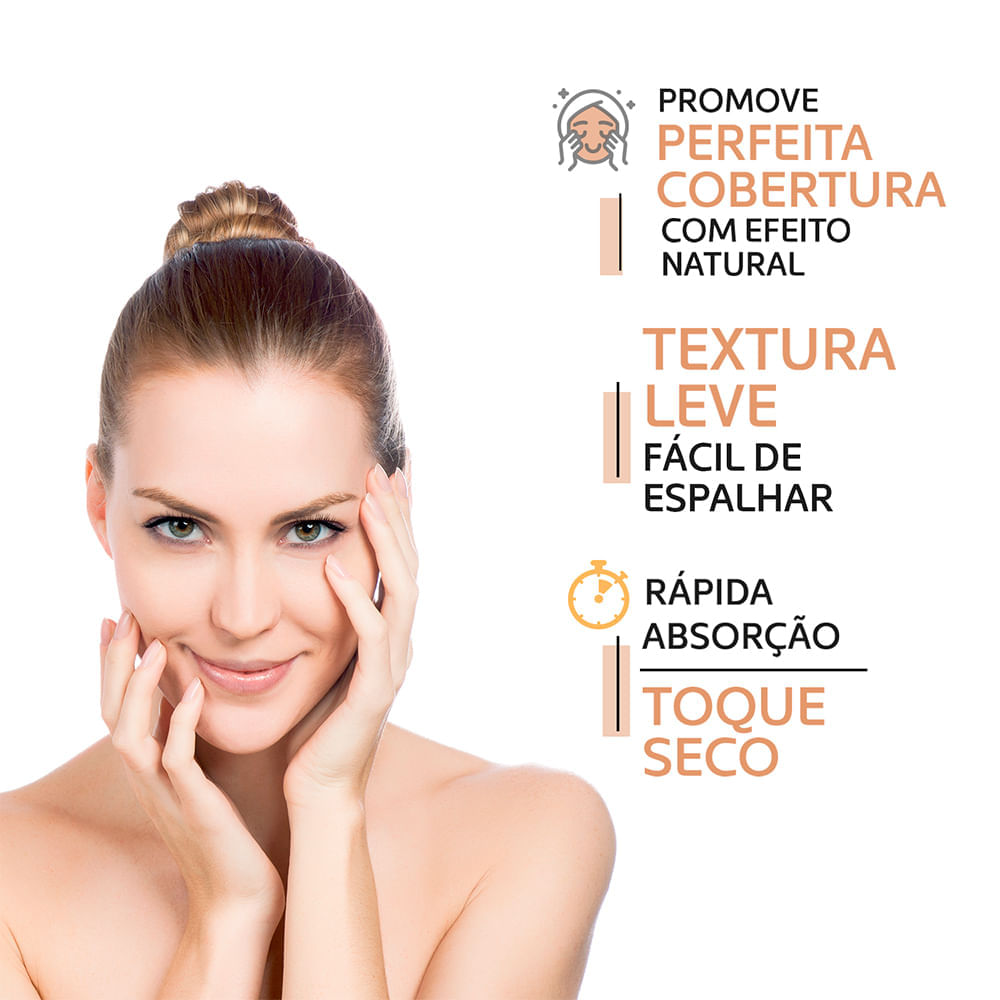 Protetor Solar Facial Mantecorp Episol Color Tom 1 Extra Claro FPS 70 40ml