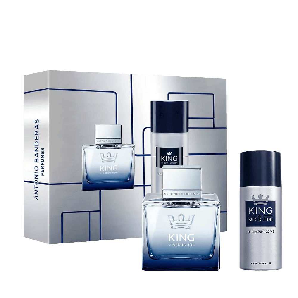 Kit Of Seduction King Masculino Eau De Toilette 100ml + Desodorante 150ml