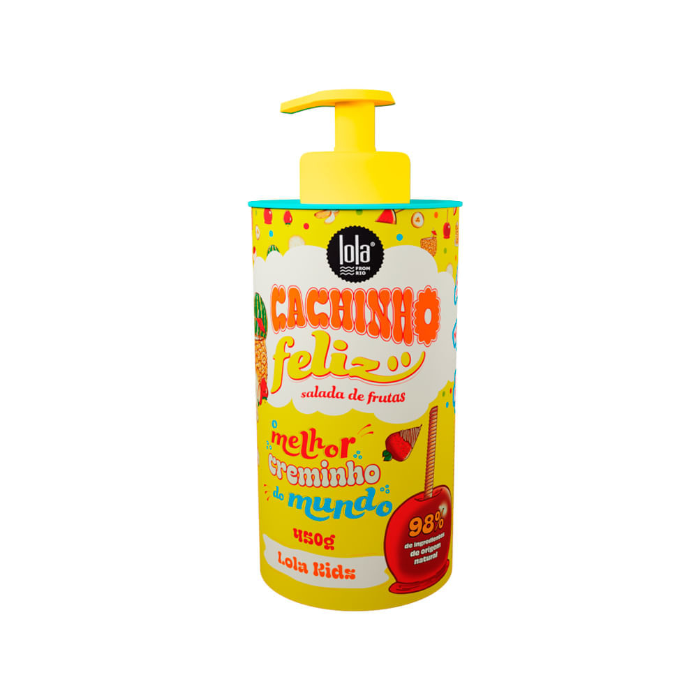 Lola Cosmetics Cachinho Feliz Salada Fruta Creme De Pentear 450g