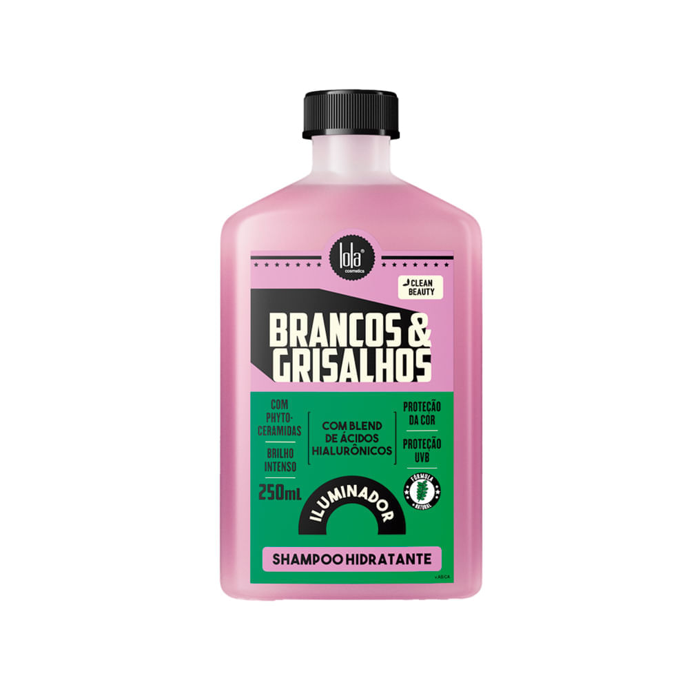 Lola Cosmetics Brancos E Grisalhos Shampoo Hidratante  250ml