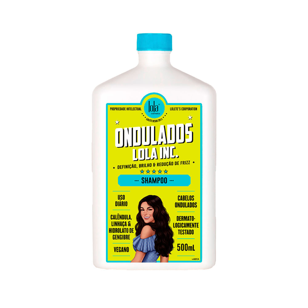 Shampoo Lola Cosmetics Ondulados 500 ml