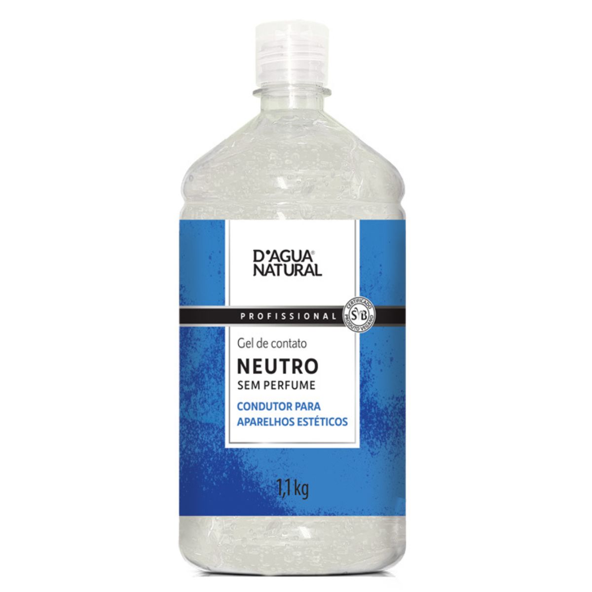 Gel de Contato Neutro Dagua Natural 1,1Kg