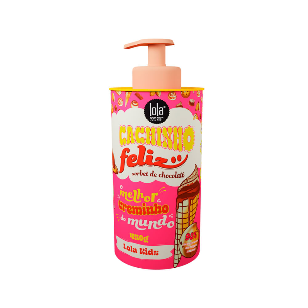 Lola Cosmetics Cachinho Feliz Chocolate Creme De Pentear 450g