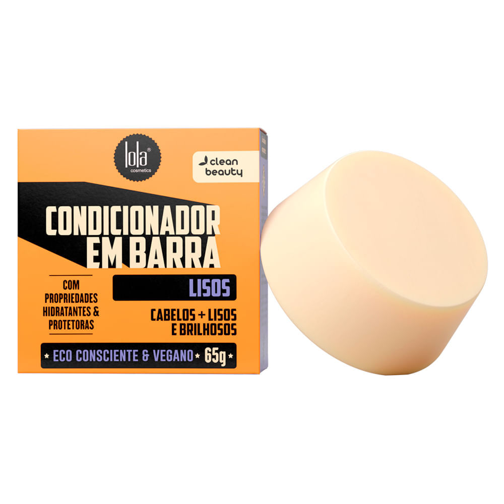 Lola Cosmetics Condicionador em Barra Lisos 65g