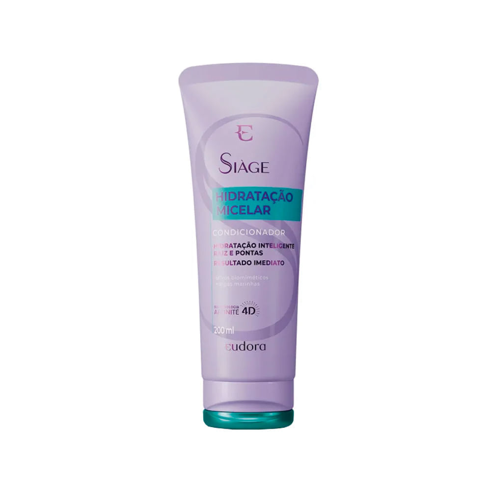 Condicionador Eudora Siàge Hidratação Micelar 200 ml