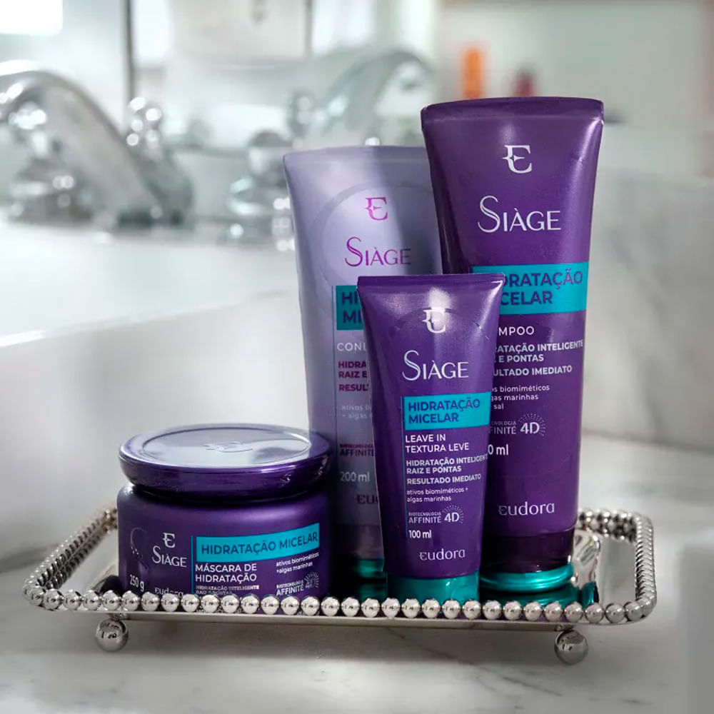 Condicionador Eudora Siàge Hidratação Micelar 200 ml
