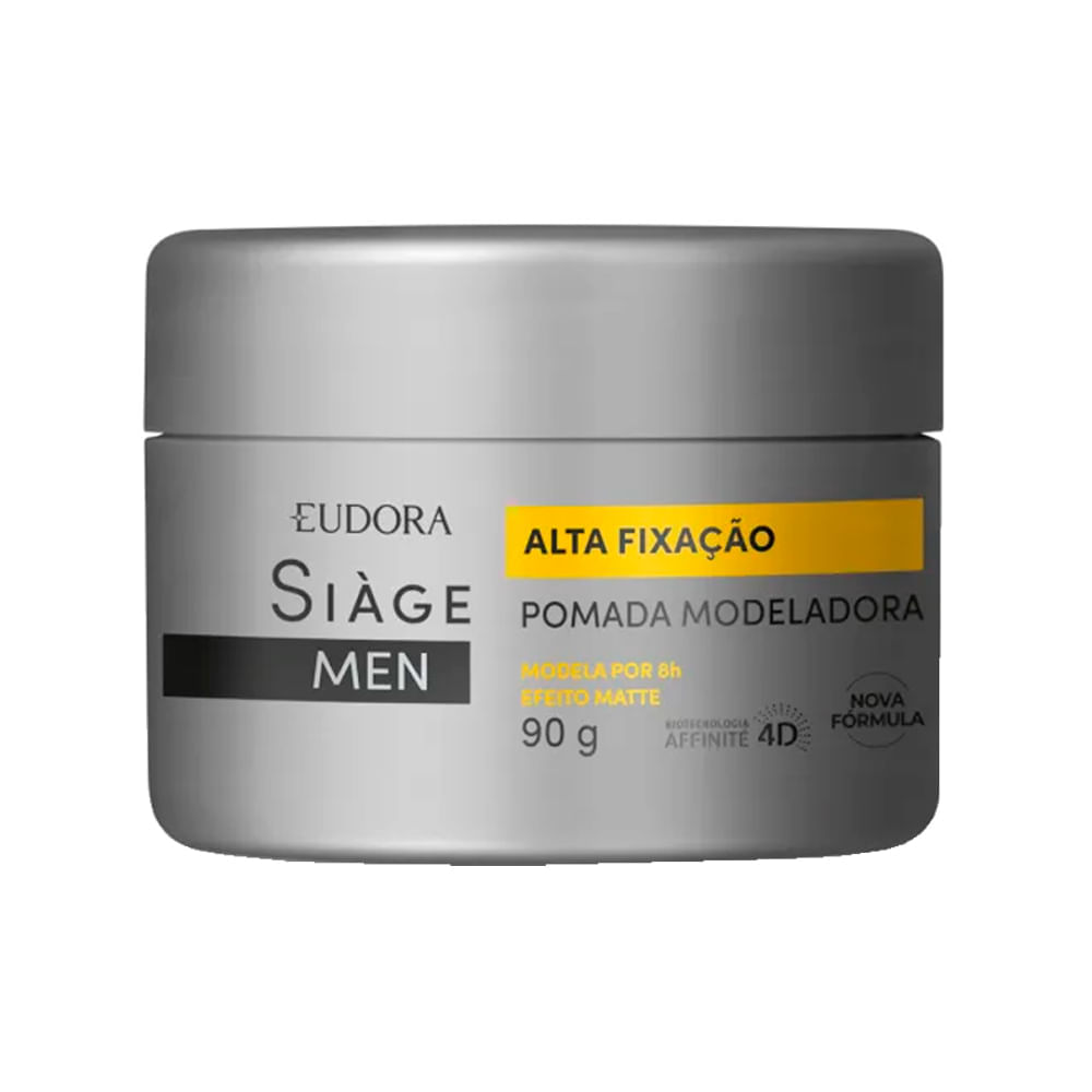 Pomada Modeladora Eudora Siàge Men Efeito Matte 90 G