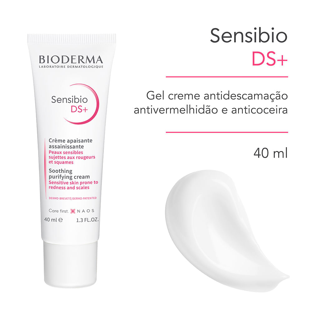 Creme Facial Hidratante Bioderma Sensibio DS+ 40 ml