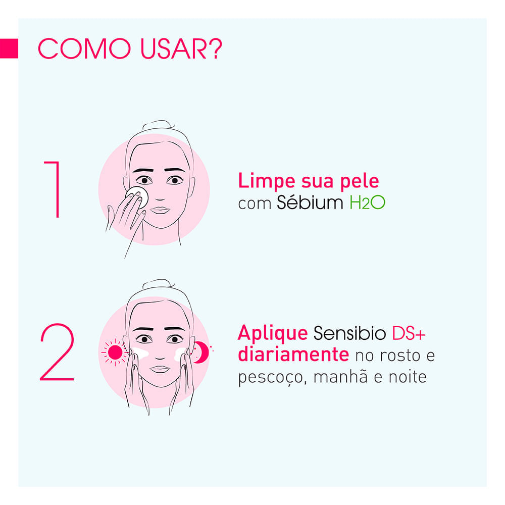 Creme Facial Hidratante Bioderma Sensibio DS+ 40 ml