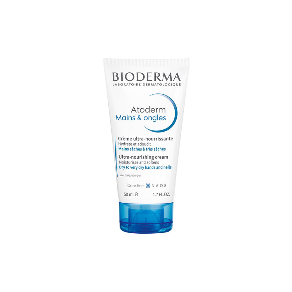 Creme Hidratante para Mãos e Unhas Bioderma Atoderm 50 ml