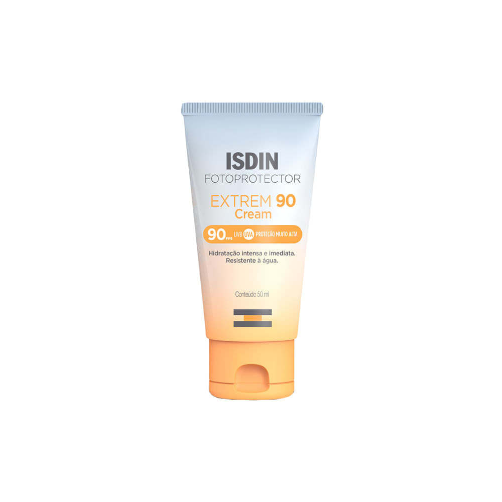 Protetor Solar Facial Natural Isdin FotoProtector Extreme Cream FPS 90 50 ml