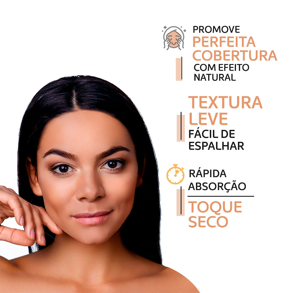 Protetor Solar Facial Mantecorp Episol Color Tom 4 Médio Escuro FPS 70 40 ml
