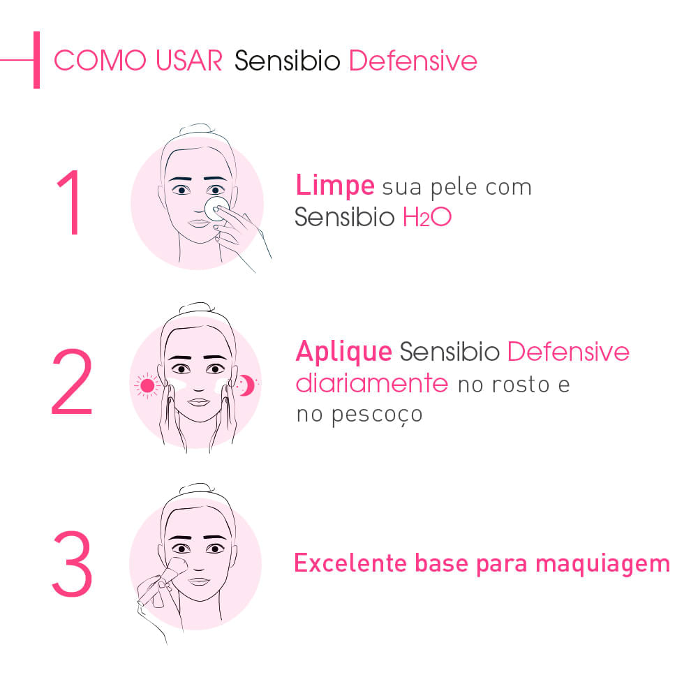 Creme Facial Hidratante Bioderma Sensibio Defensive 40 ml