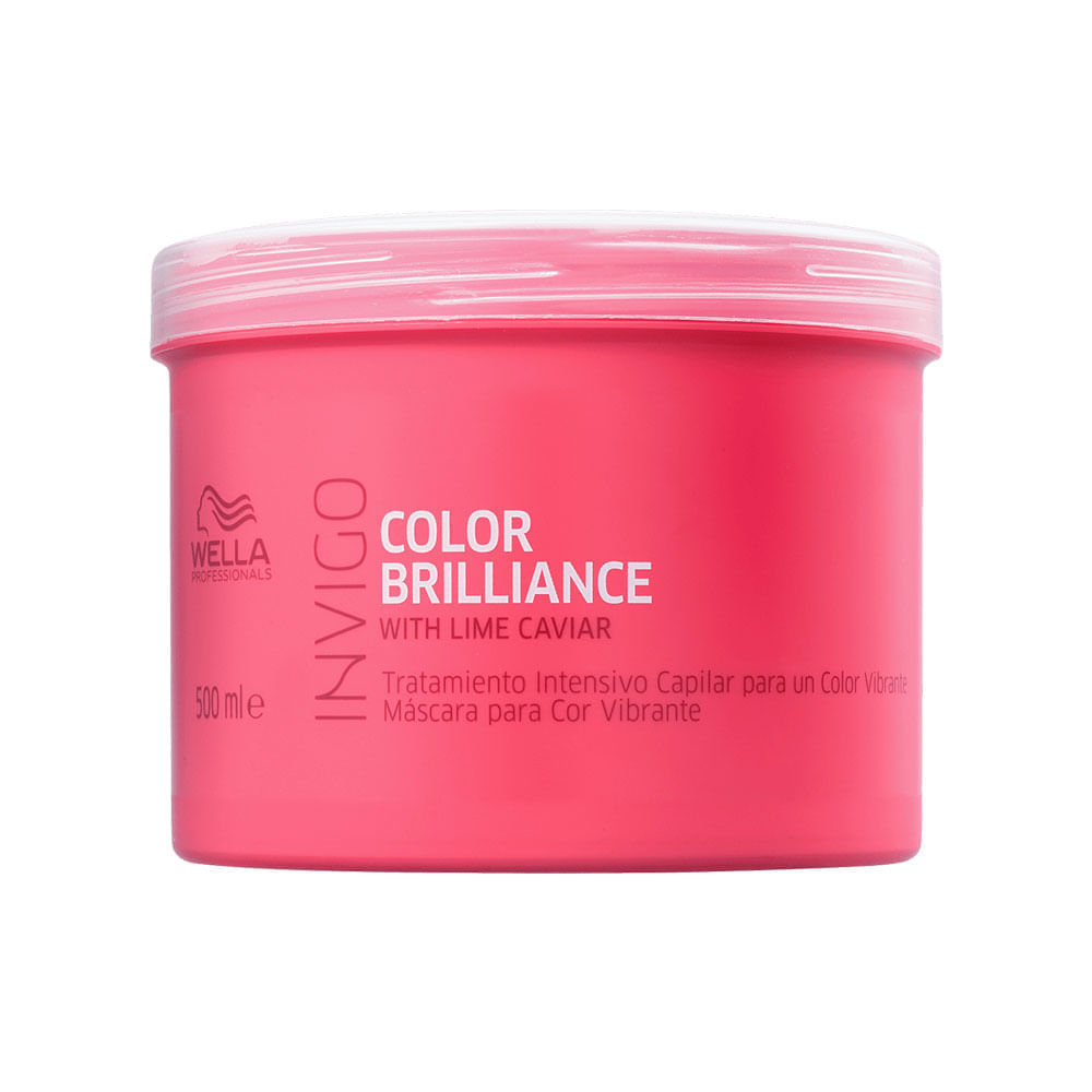 Kit Wella Professionals Invigo Color Brilliance Shampoo 1000 ml + Condicionador 1000 ml + Máscara 500 ml + Óleo Capilar 100 ml