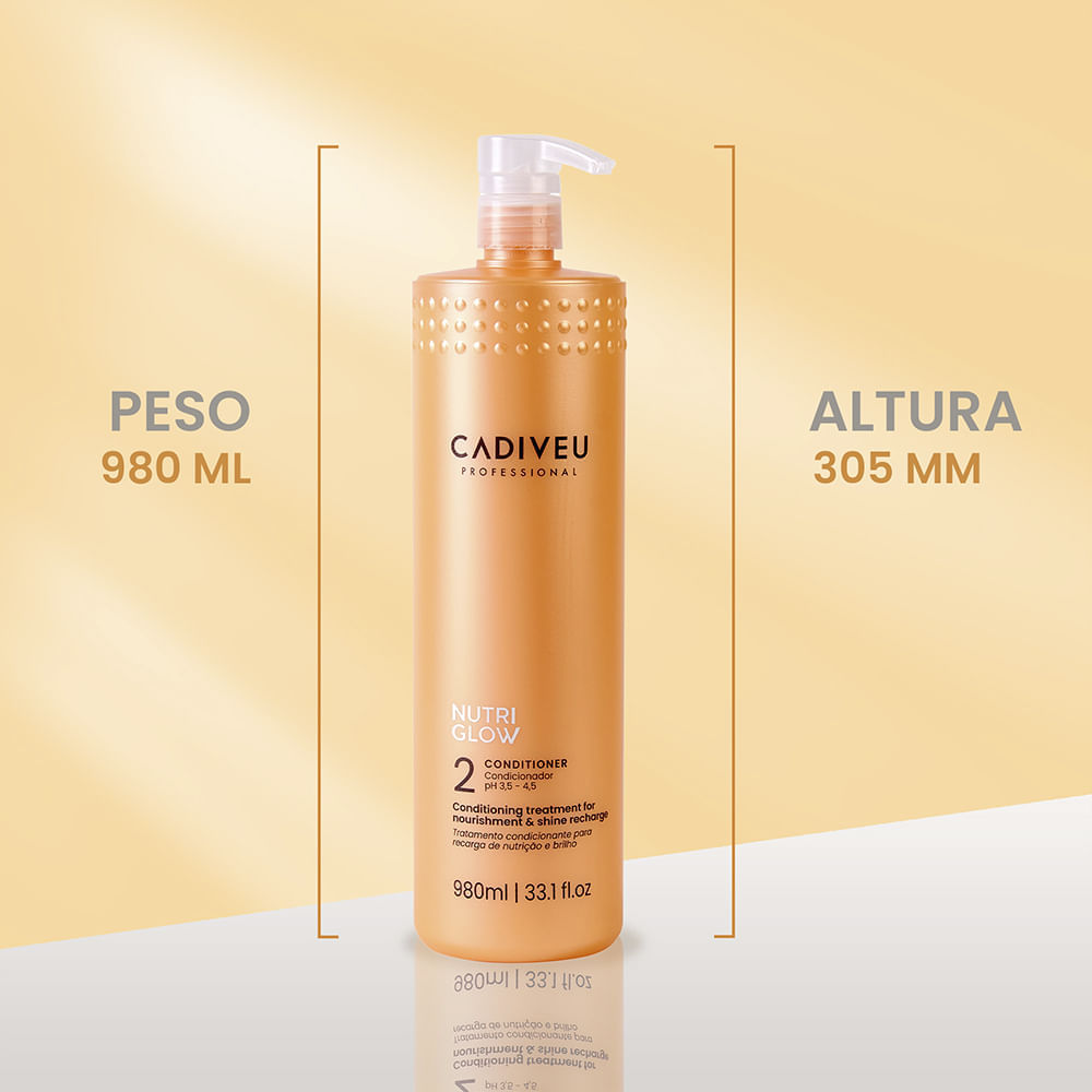 Condicionador Cadiveu Nutri Glow 980 ml