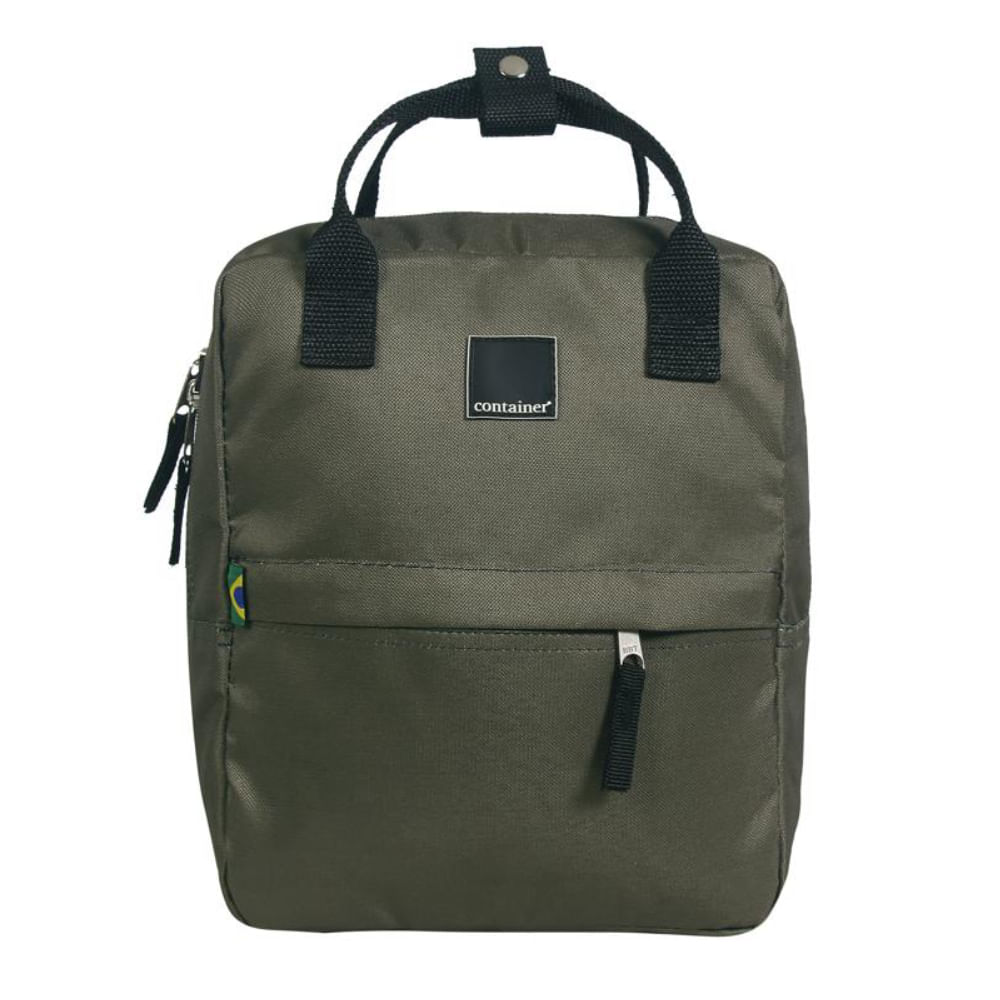 Mini Mochila  Container Colors Verde Militar