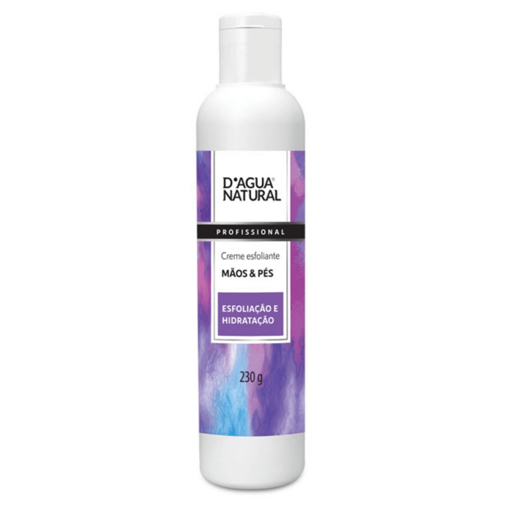 Creme Esfoliante Mãos e Pés Dagua Natural 230g