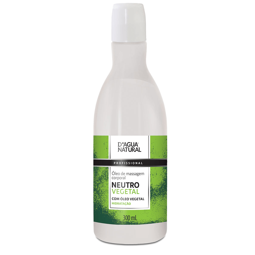 Óleo de Massagem Neutro Vegetal Dagua Natural 300ml