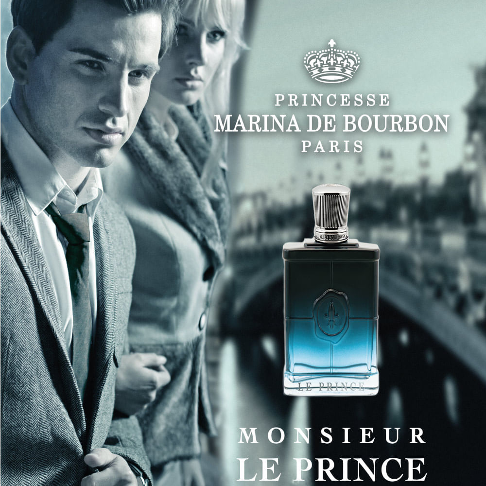 Perfume Masculino Marina De Bourbon Le Prince Intense Man Eau de Parfum 100ml