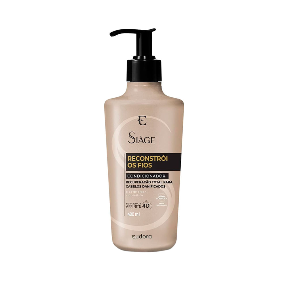 Condicionador Eudora Siàge Reconstrói os Fios 400 ml