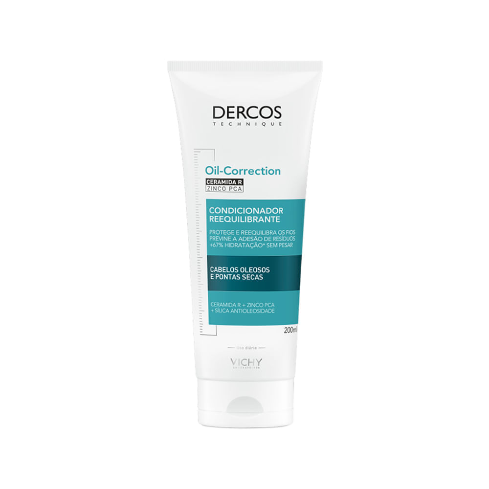 Condicionador Vichy Dercos Oil-Correction 200 ml