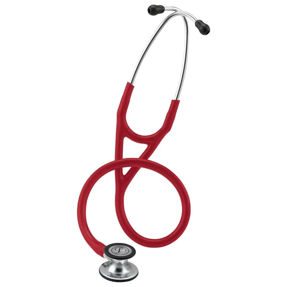 Estetoscópio Littmann Cardiology Iv Cor Vinho Espelhado 6170