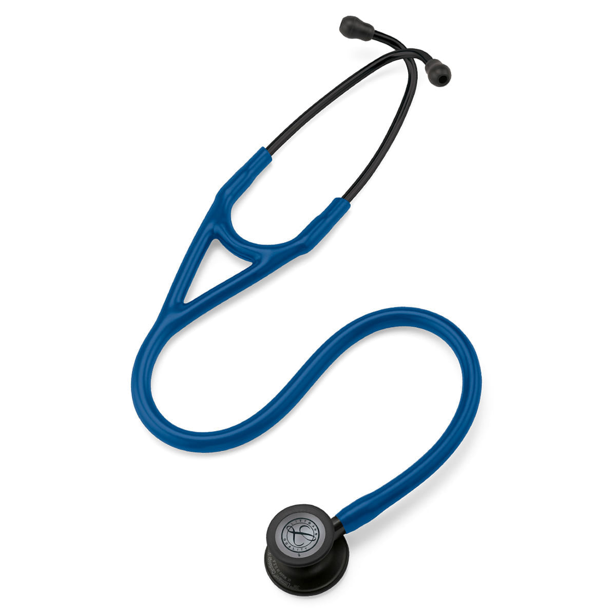 Estetoscópio Littmann Cardiology IV Cor Azul Marinho e Preto 6168
