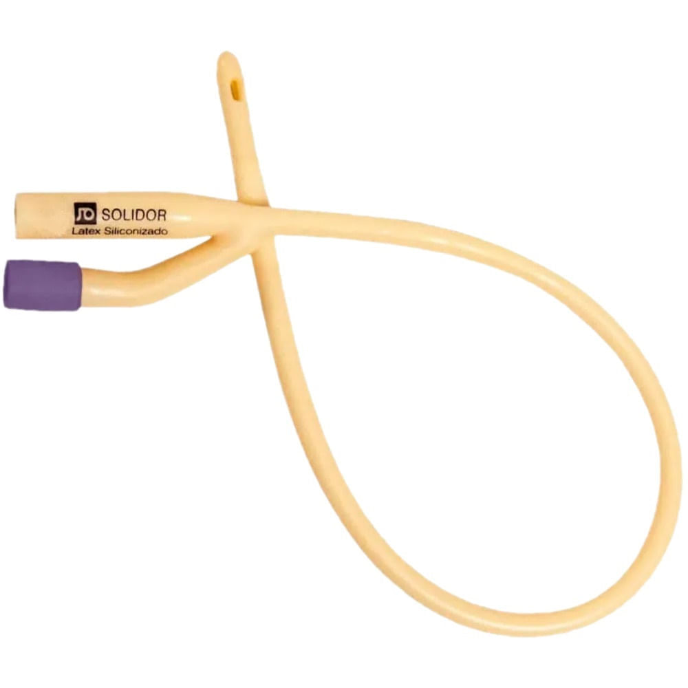 Sonda Solidor Foley 2 Vias Látex Siliconizado Nº 22 30cc 1 Unidade