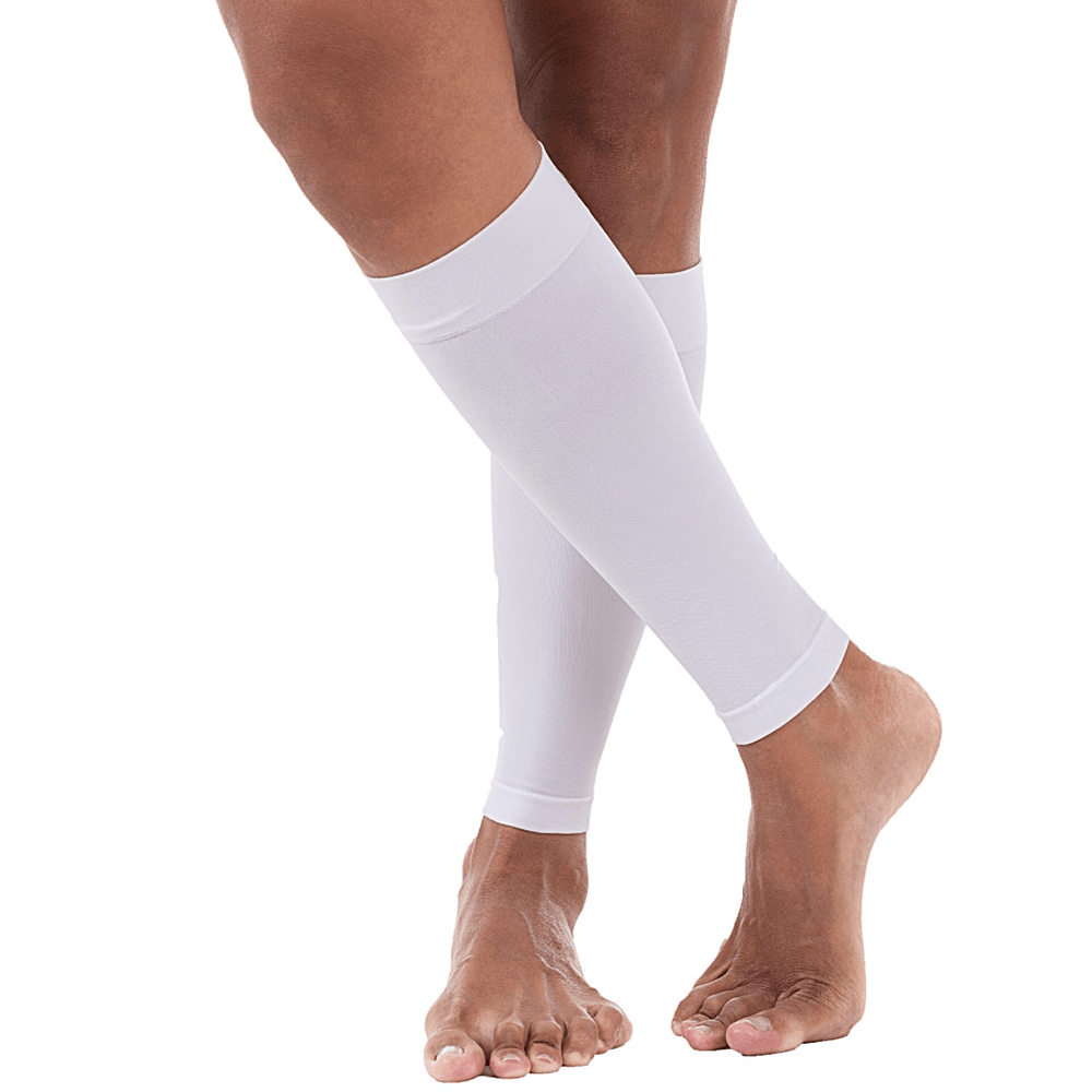 Polaina Compressiva Venosan Sportactive Cor Branca Tamanho P